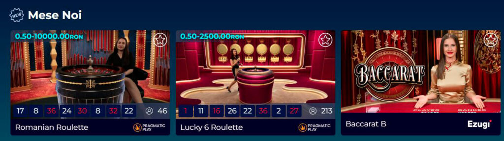 jocuri live noi prowin